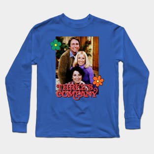 threes company Long Sleeve T-Shirt